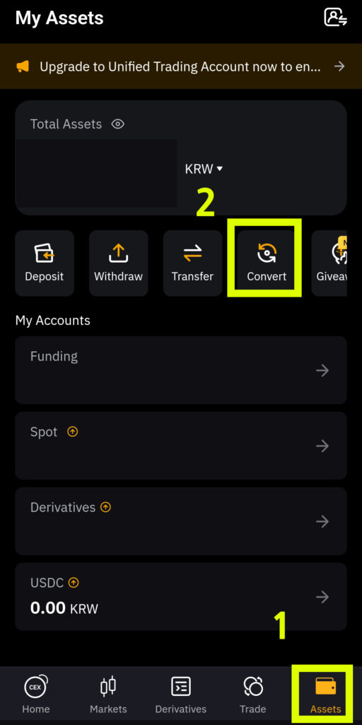 BYBIT APP USDT CONVERT